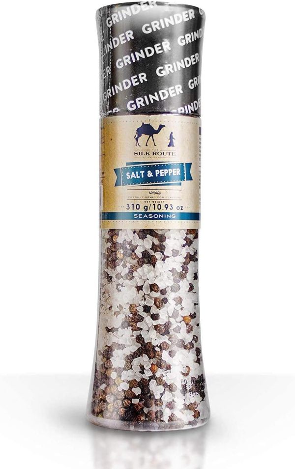 Silk Route Spice Company Salt and Pepper Giant Grinder 310g