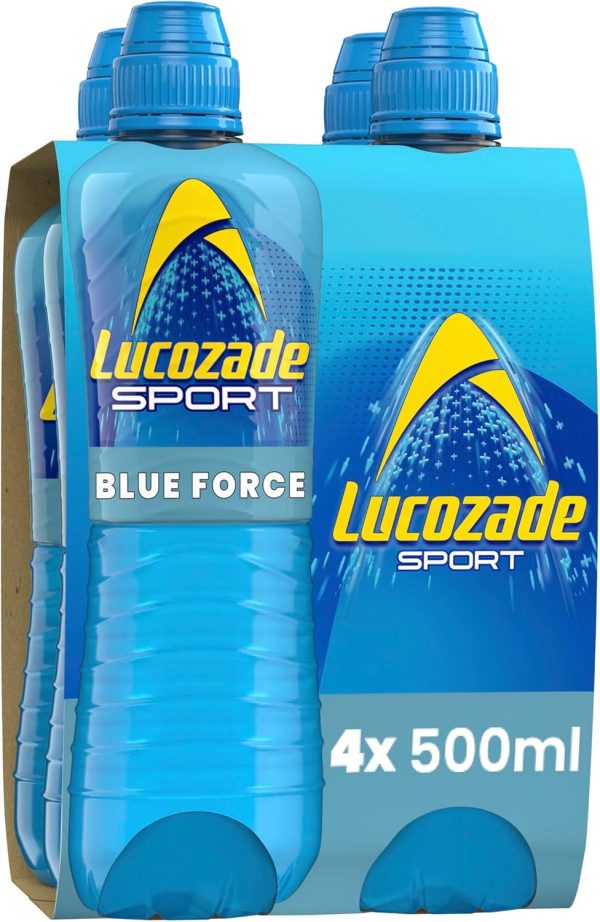 Lucozade Sport Blue Force 4x500ml